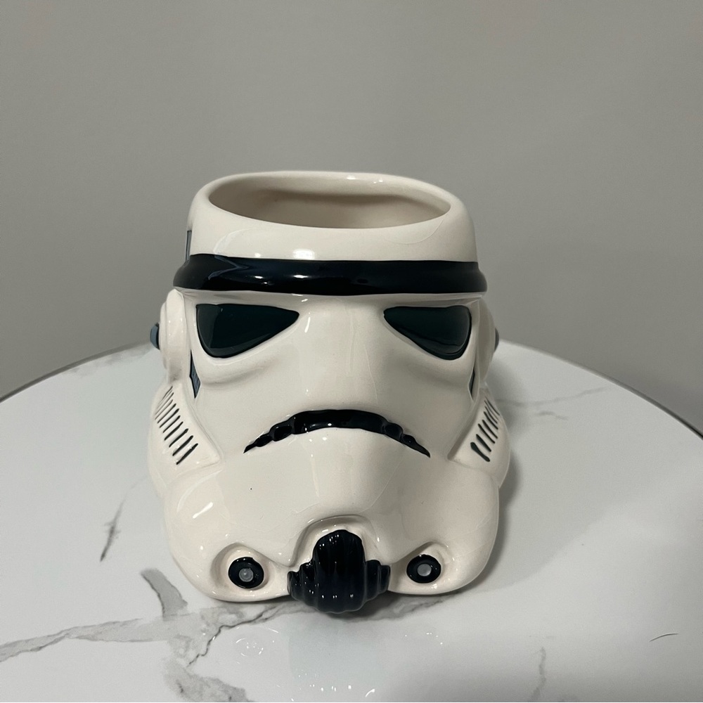 Star Wars Collectible Storm Trooper Sculpted Ceramic 20 oz Mug by Galerie